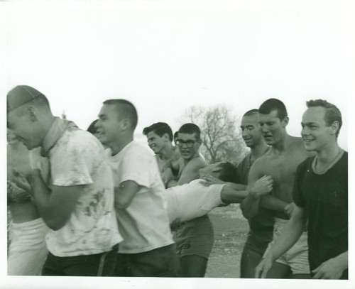 Tug of war, Harvey Mudd College