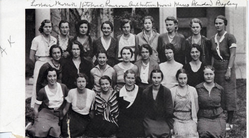 Alpha Kappa members, Pomona Collge