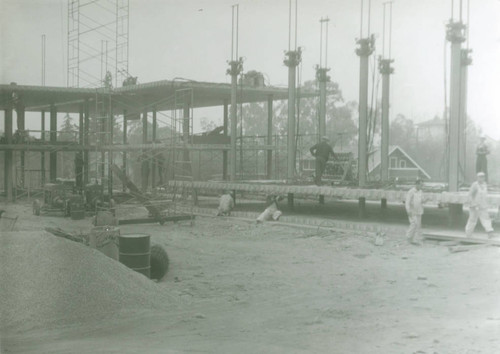 Mildred E. Mudd Hall Construction, Harvey Mudd College