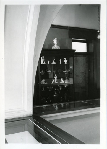 Carnegie Hall Library art cabinet, Pomona College