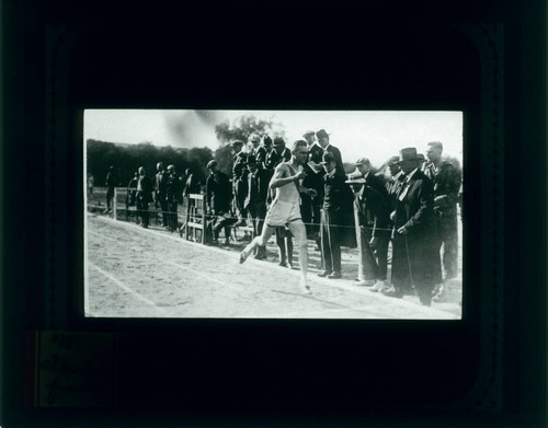 Track runner, Pomona College