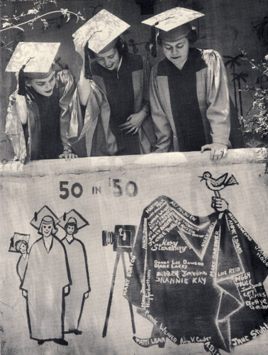 Graffiti Wall Class of 1950 Art