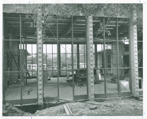 Platt Campus Center construction, Harvey Mudd College