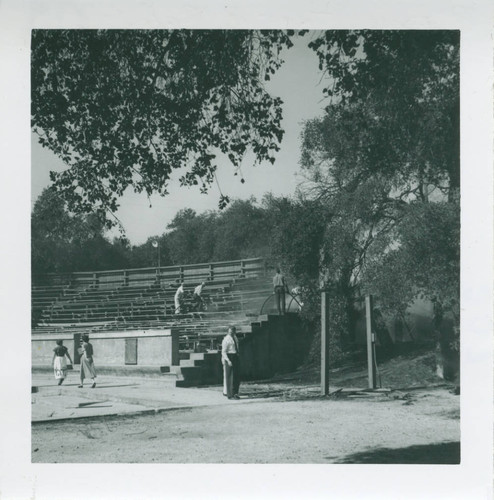 Fire at the Greek Theater, Pomona College