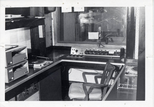 KSPC recording studio, Pomona College