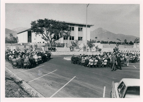 Sanborn Hall dedication, Pitzer College