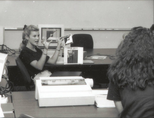 Professor Macko with student, Scripps College