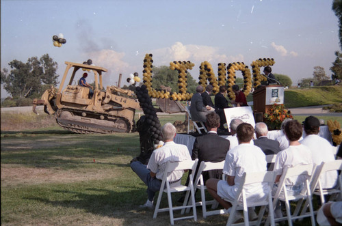 Linde Residence Hall groundbreaking ceremony, Harvey Mudd College