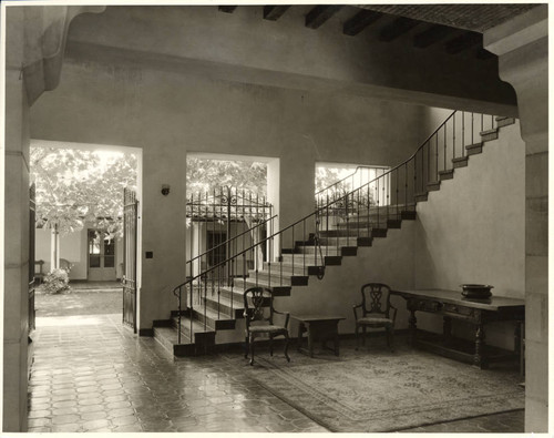 Balch Hall foyer, Scripps College