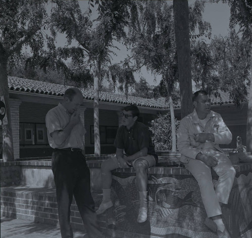 Men in Seal Court, Scripps College