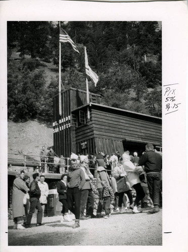 Mt. Baldy ski lift, Claremont