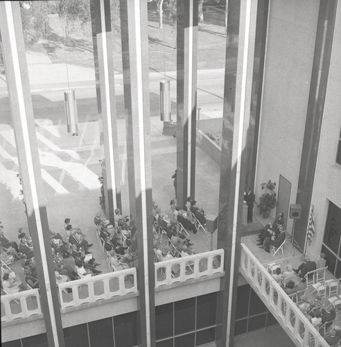 Dedication of Seeley W. Mudd Library