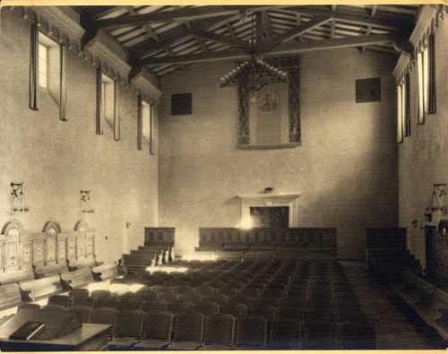 Auditorium of Balch Hall, Scripps College