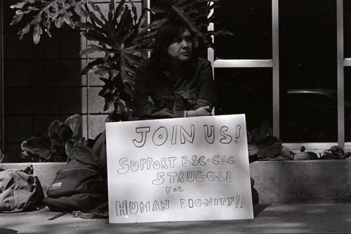 Sit-in at Pendleton Business Office, Claremont University Consortium