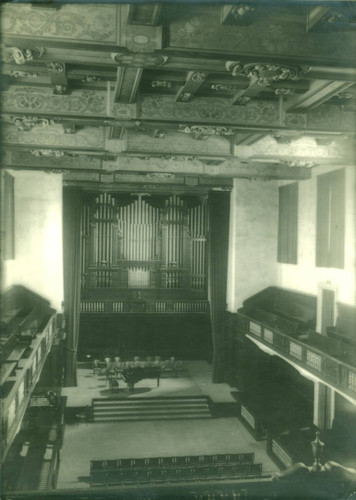 Bridges Hall of Music interior, Pomona College