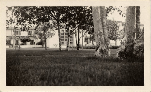 Browning and Dorsey Halls, and Central Quadrangle, Scripps College