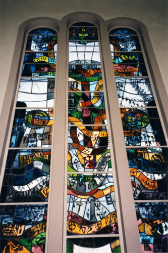 Alphabet Window, Scripps College