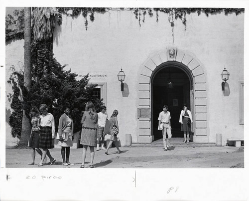 Balch auditorium, Scripps College