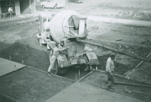 Mildred E. Mudd Hall Construction, Harvey Mudd College