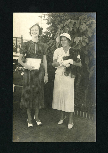 Two Scripps alumnae from the class of 1931, Scripps College