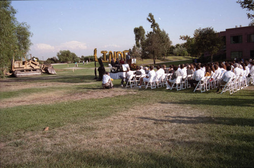 Linde Residence Hall groundbreaking ceremony, Harvey Mudd College