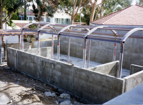 Construction of Millard Sheets Art Center