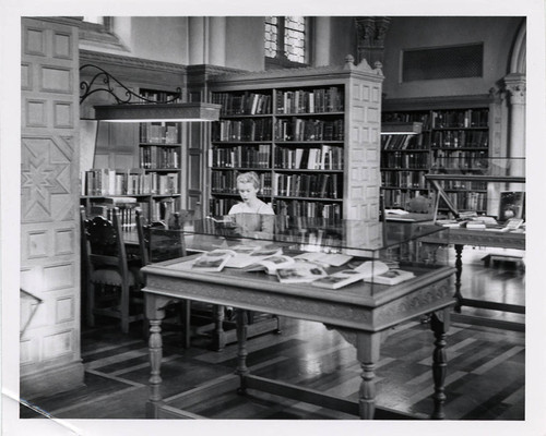 Main Reading Room of Denison Library, Scripps College