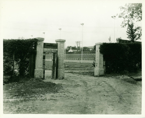 Alumni Field entrance, Pomona College