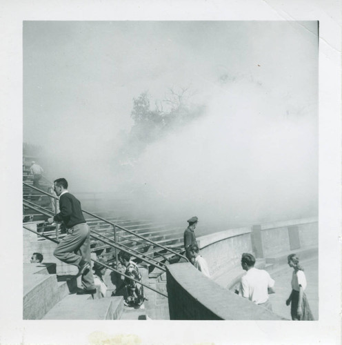 Fire in the Greek Theater, Pomona College