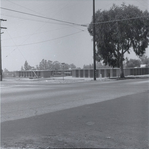 Foothill Blvd. and Mills Ave. intersection, Harvey Mudd College