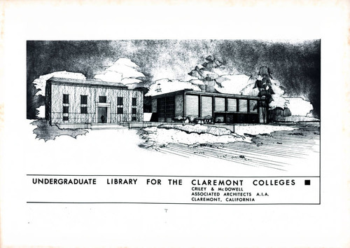 "Undergraduate Library for the Claremont Colleges"