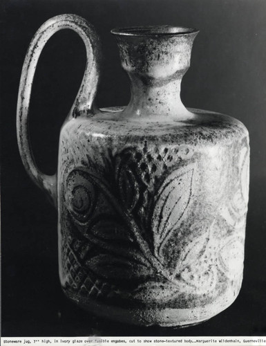 Ceramic jug, Scripps College