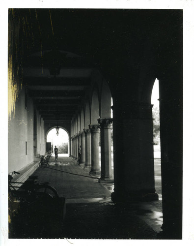 Clark Hall passageway, Pomona College