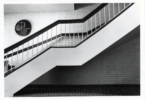 Bauer Center staircase, Claremont McKenna College