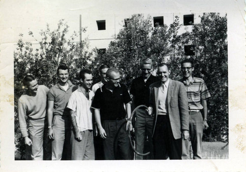 Group of men, Harvey Mudd College