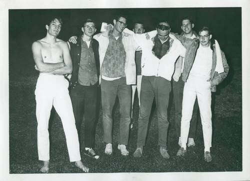 Group of men, Harvey Mudd College