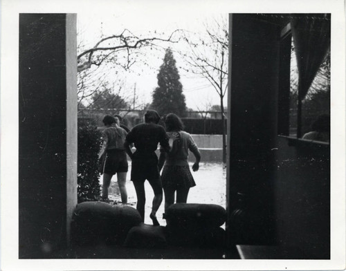 Scripps College during 1938 flood