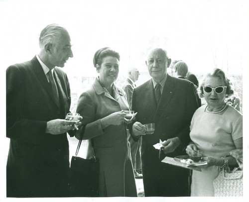 Marks Hall cornerstone laying ceremony, Harvey Mudd College