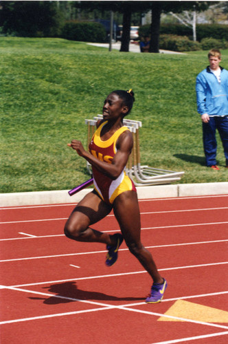 Track runner, Scripps College