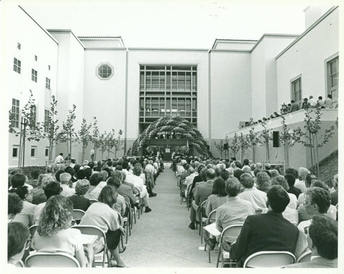 Dedication of the New Library