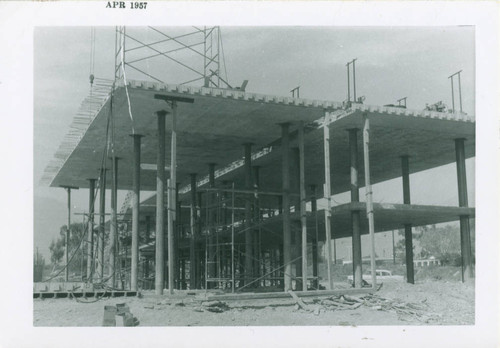 Mildred E. Mudd Hall Construction, Harvey Mudd College