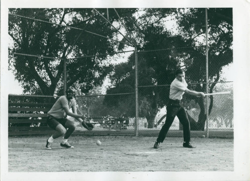 Baseball game, Harvey Mudd College