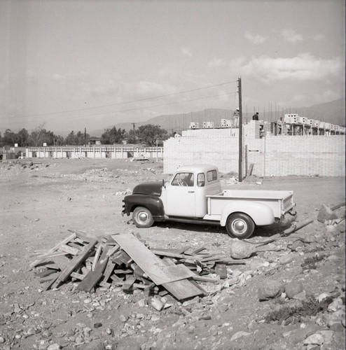 Pitzer College under Construction