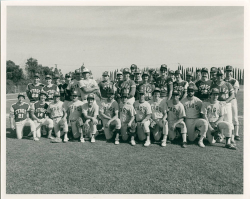 Baseball players, Claremont McKenna College