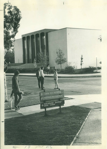 Seeley W. Mudd Library and Columbia Avenue