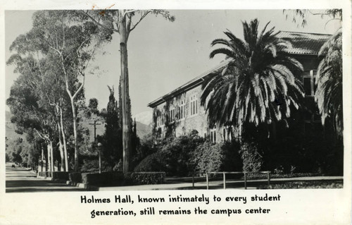 Holmes Hall, Pomona College