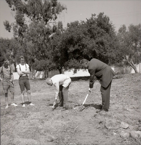 Platt Campus Center groundbreaking ceremony, Harvey Mudd College