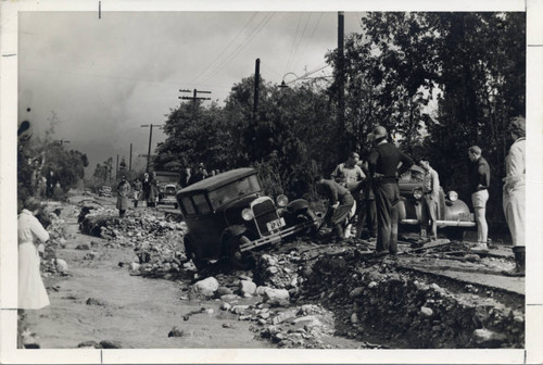 Flood of 1938 in Claremont