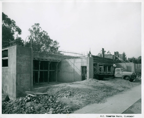 Pitzer Hall under Construction, Claremont McKenna College