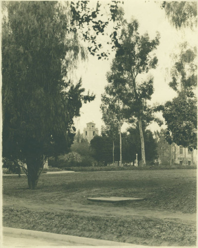 Mason Hall tower, Pomona College